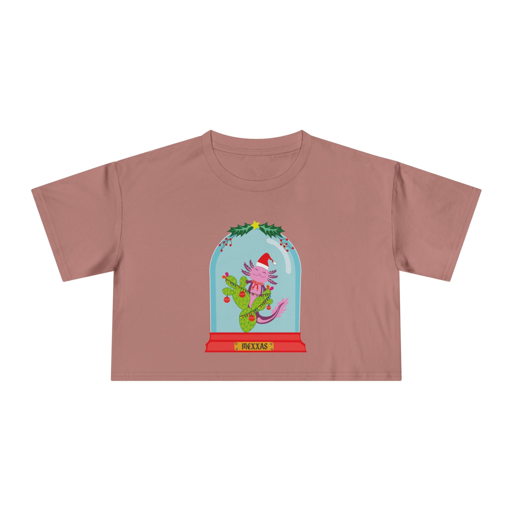 Camiseta Corta Edición Especial Ajolote Navideño