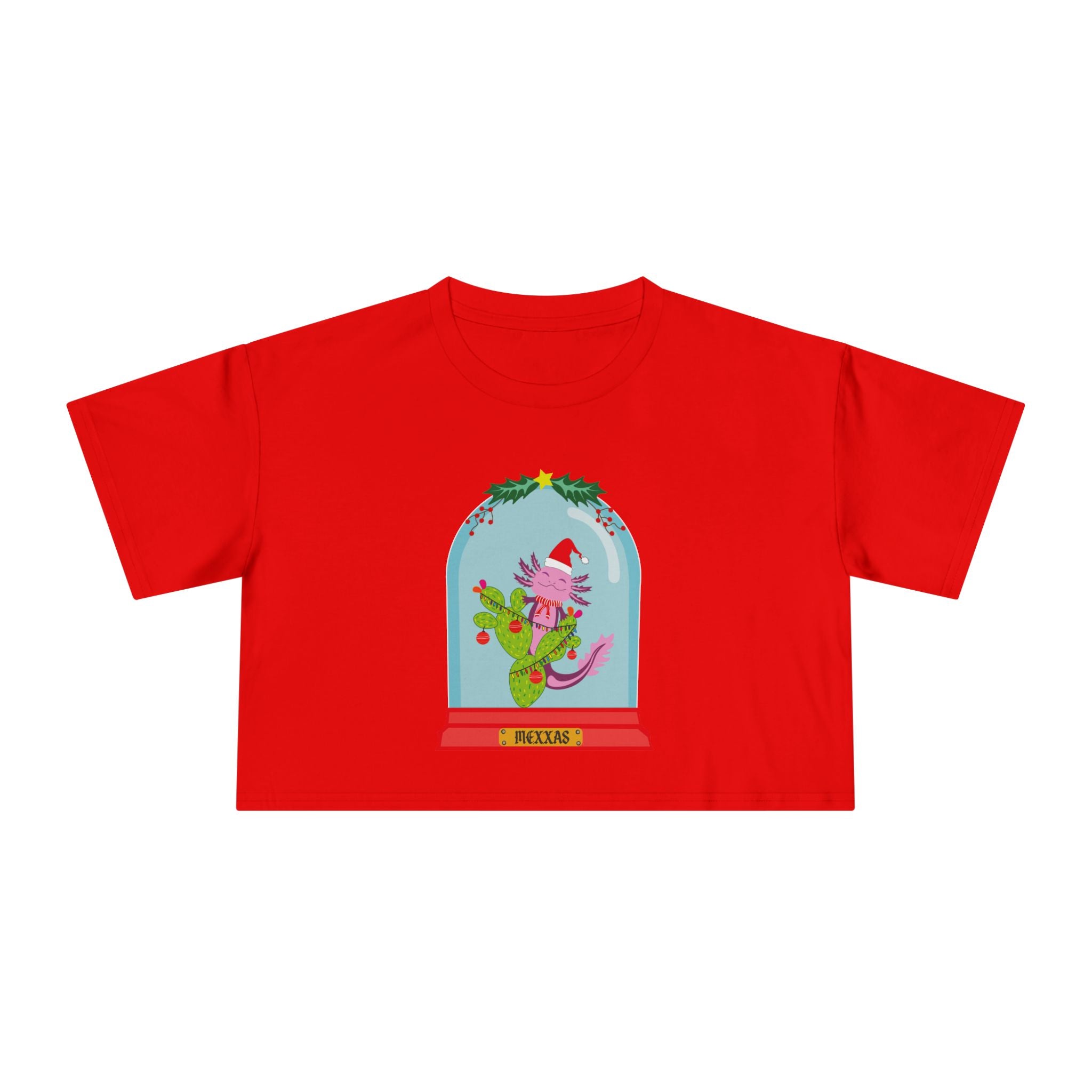 Camiseta Corta Edición Especial Ajolote Navideño