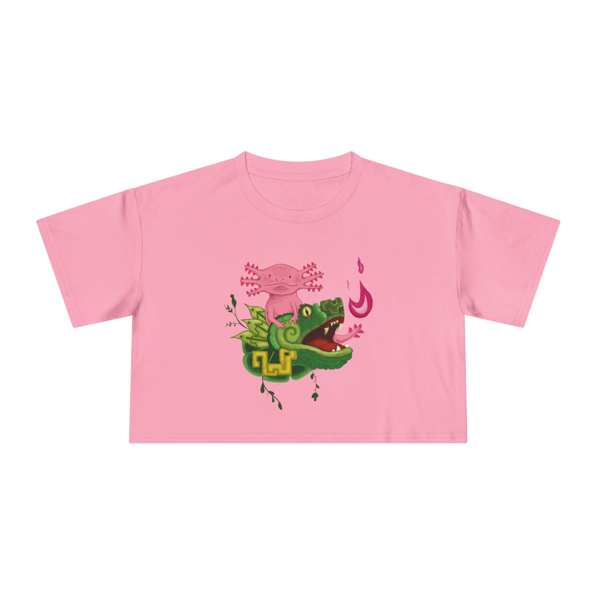 Camiseta Crop Ajolote