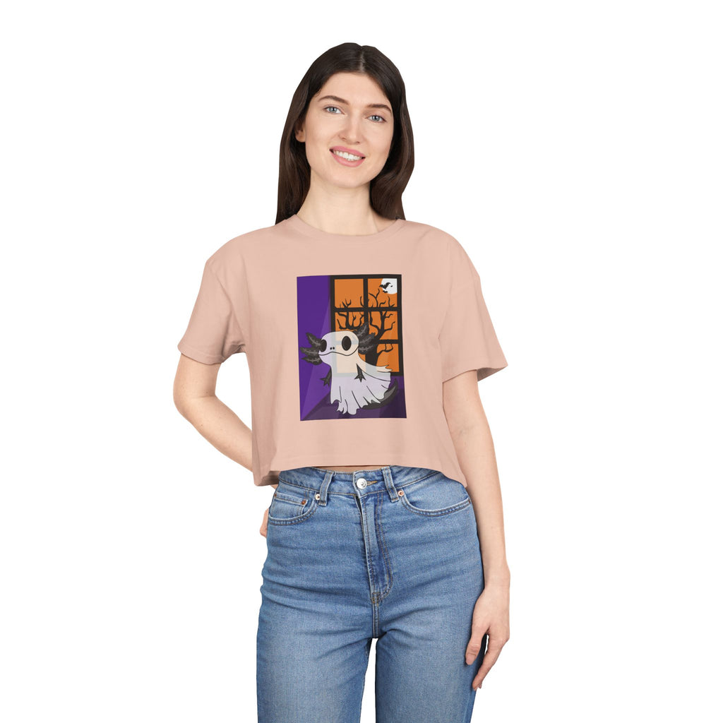 Camiseta Corta Ajolote Fantasma