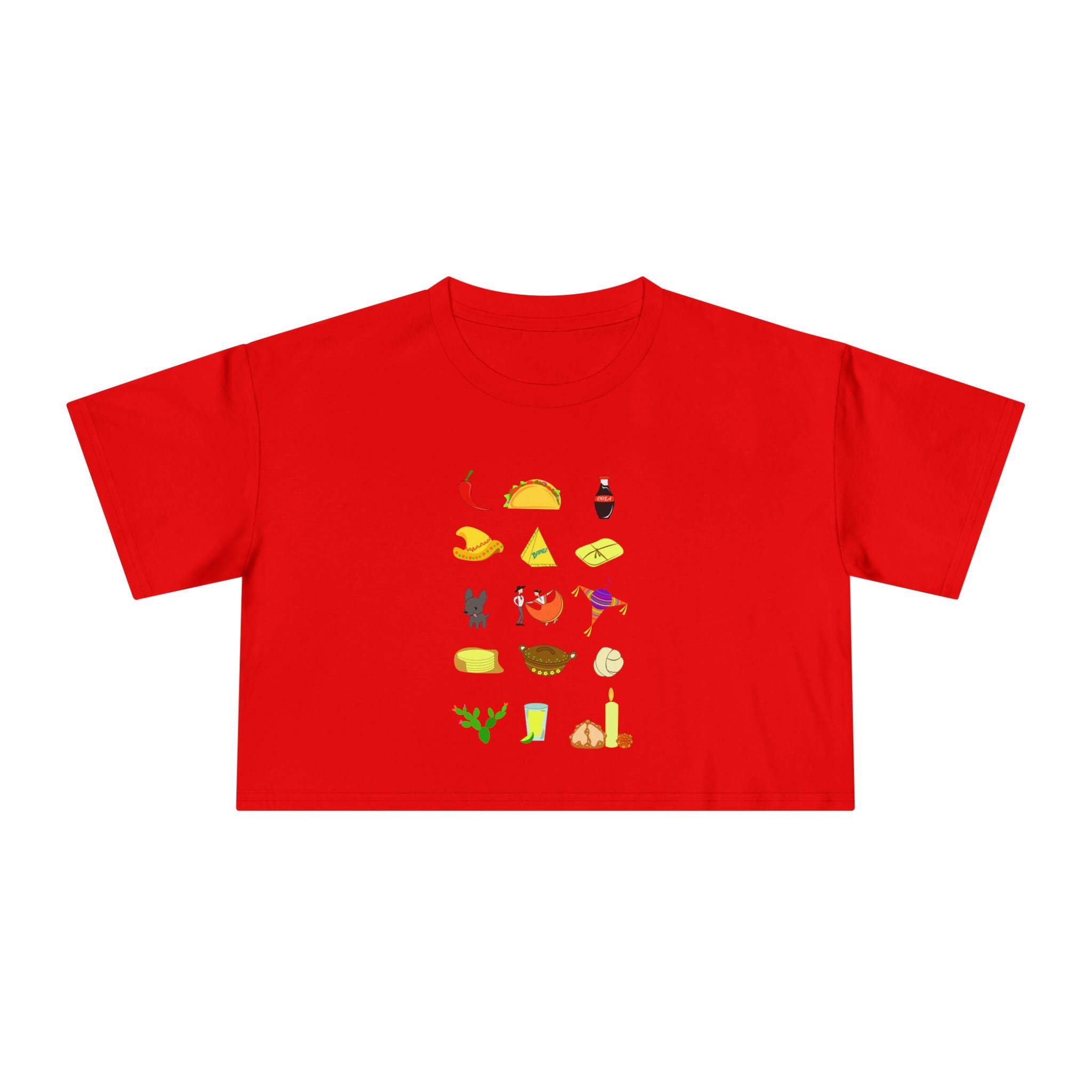 Camiseta Corta Cosas Típicas