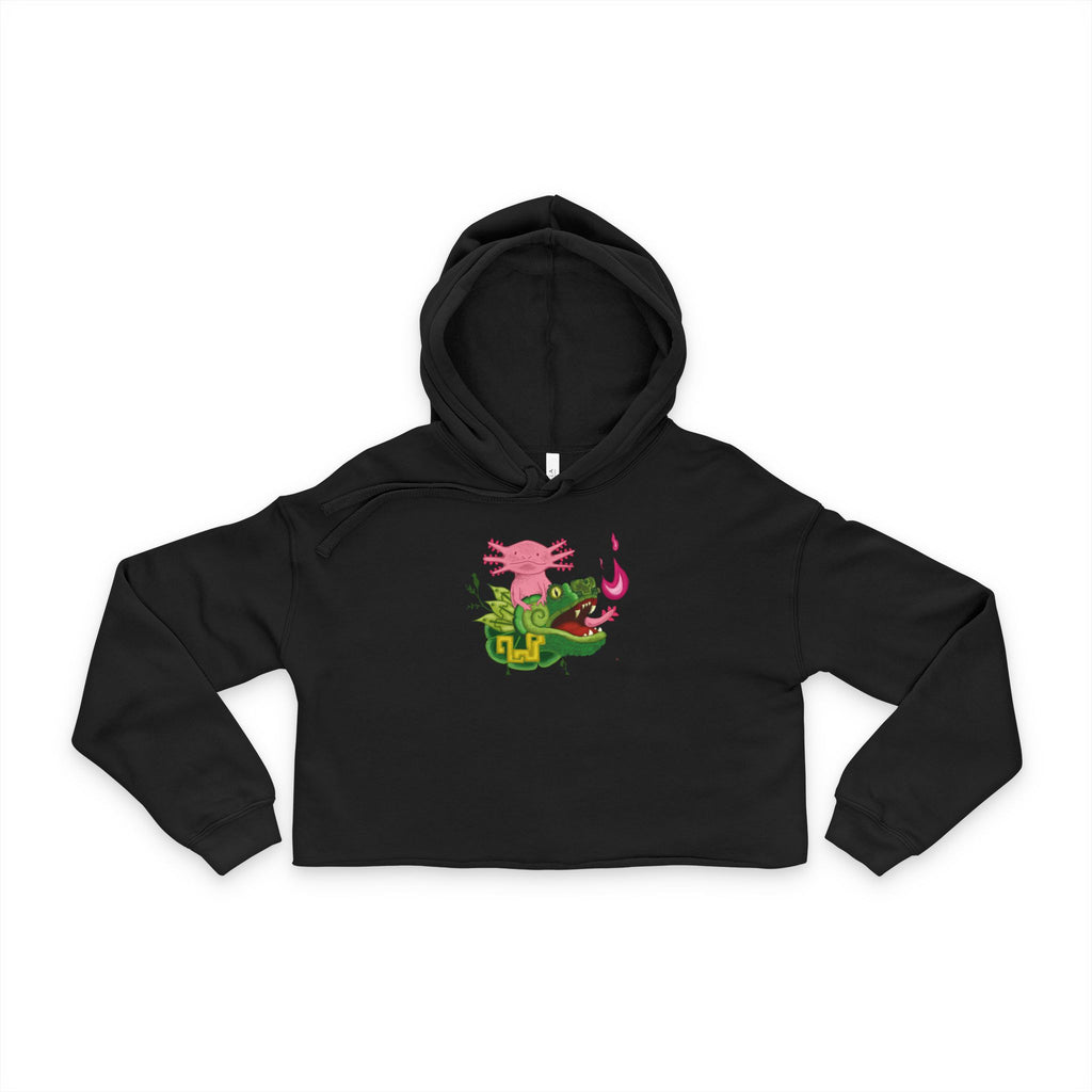 Sudadera recortada Ajolote