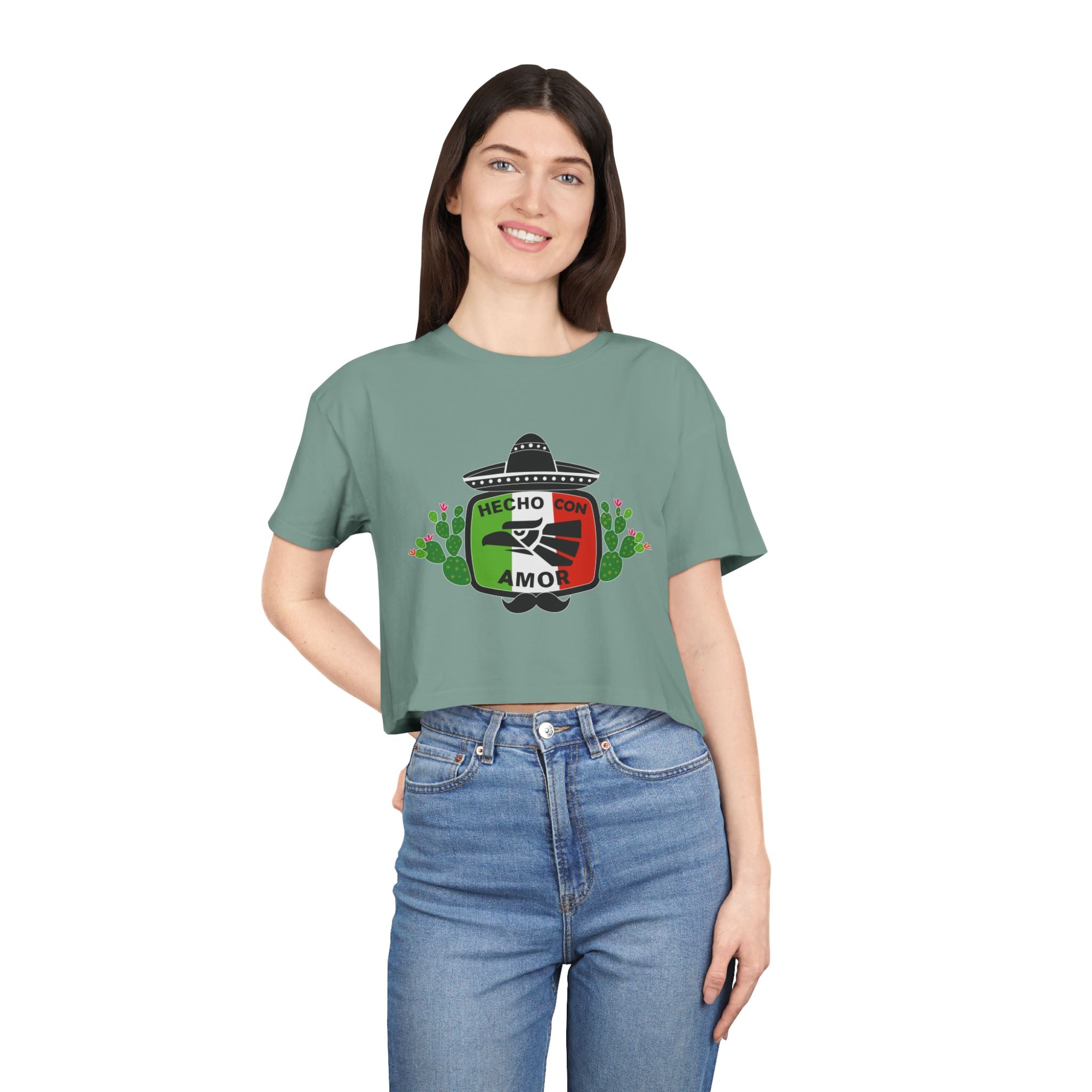 Camiseta Corta Hecho Un Amor