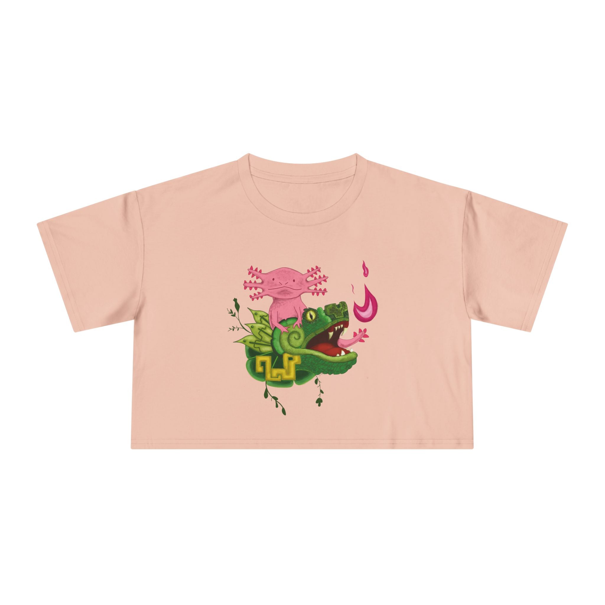 Camiseta Crop Ajolote