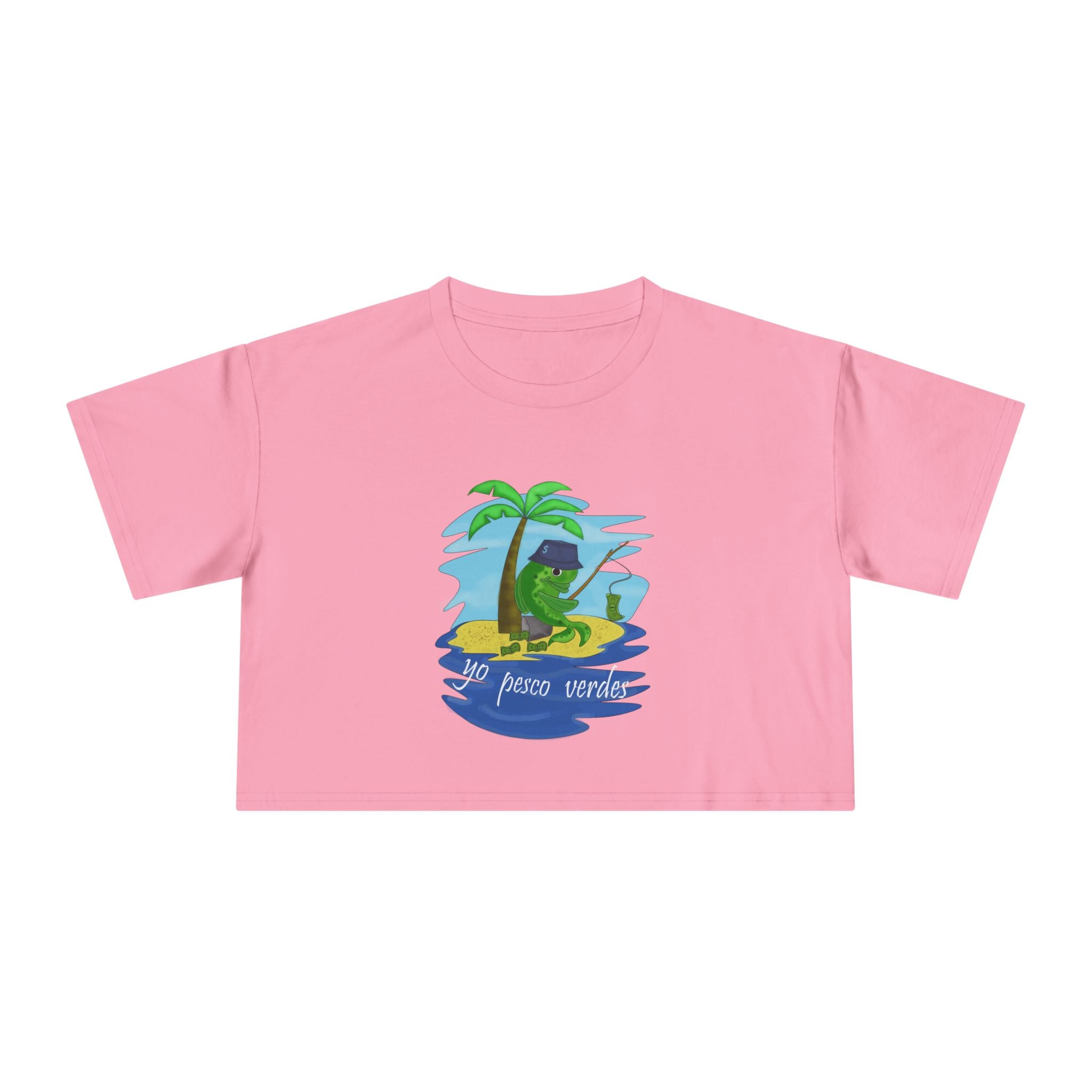 Camiseta Corta Yo Pezco Verdes