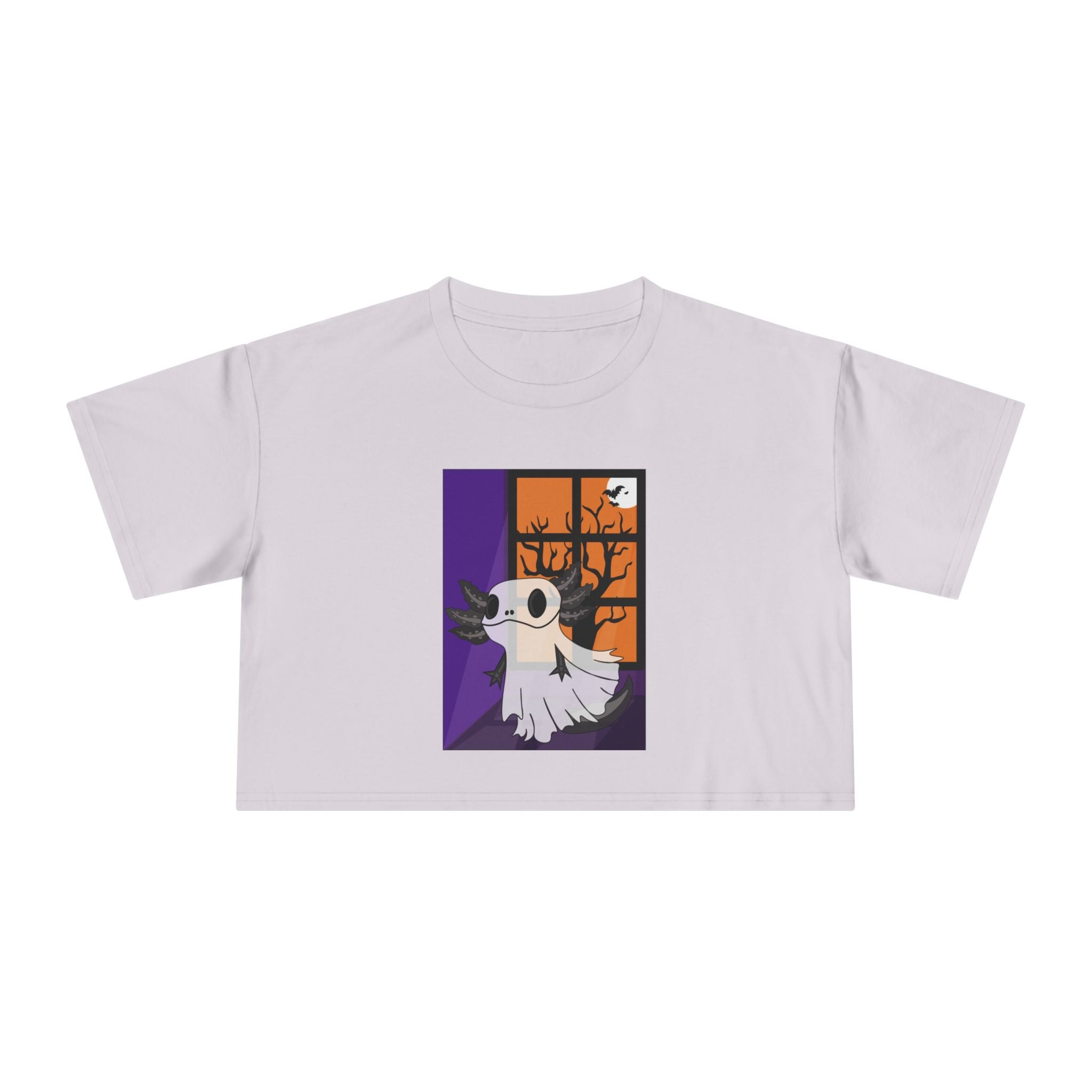 Camiseta Corta Ajolote Fantasma