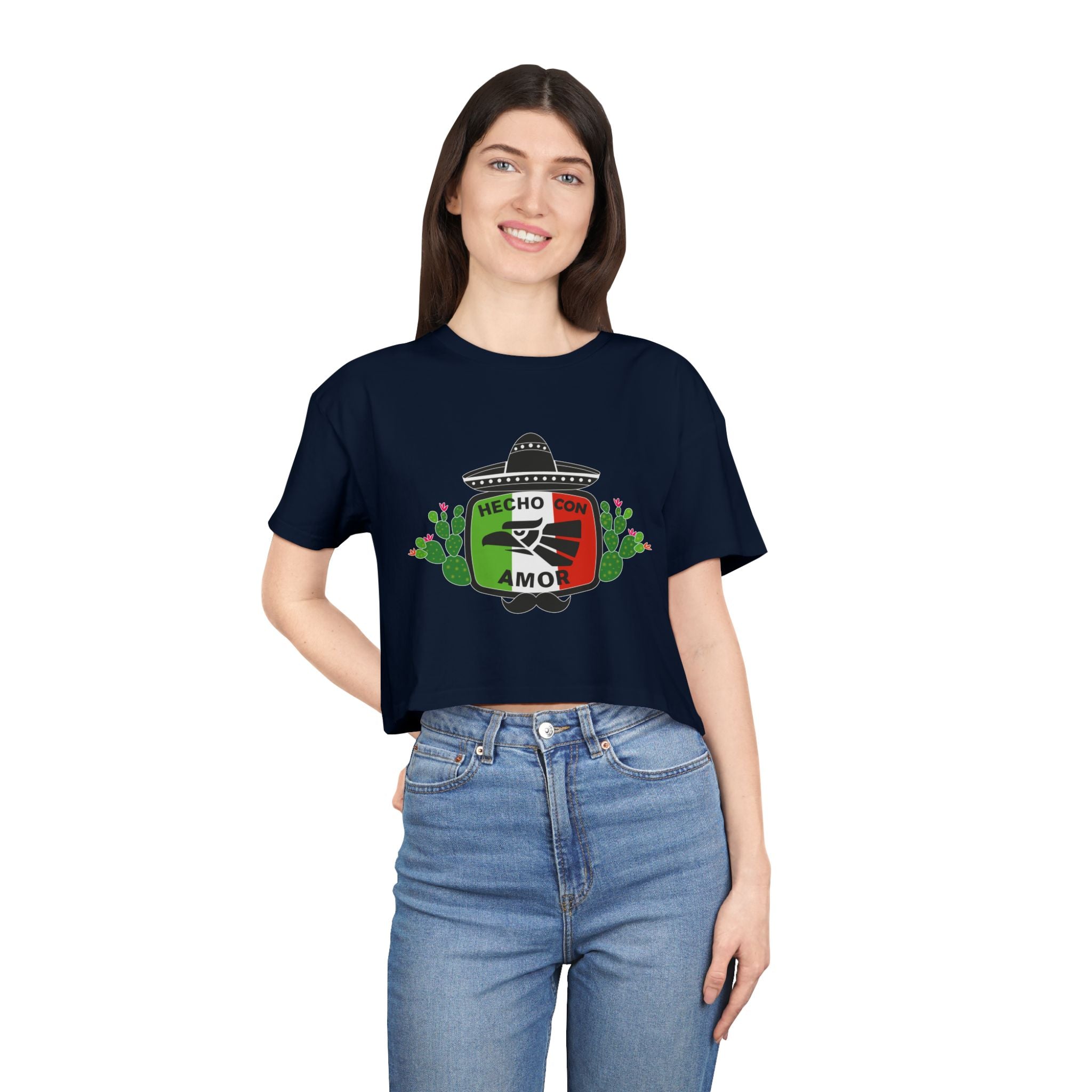 Camiseta Corta Hecho Un Amor