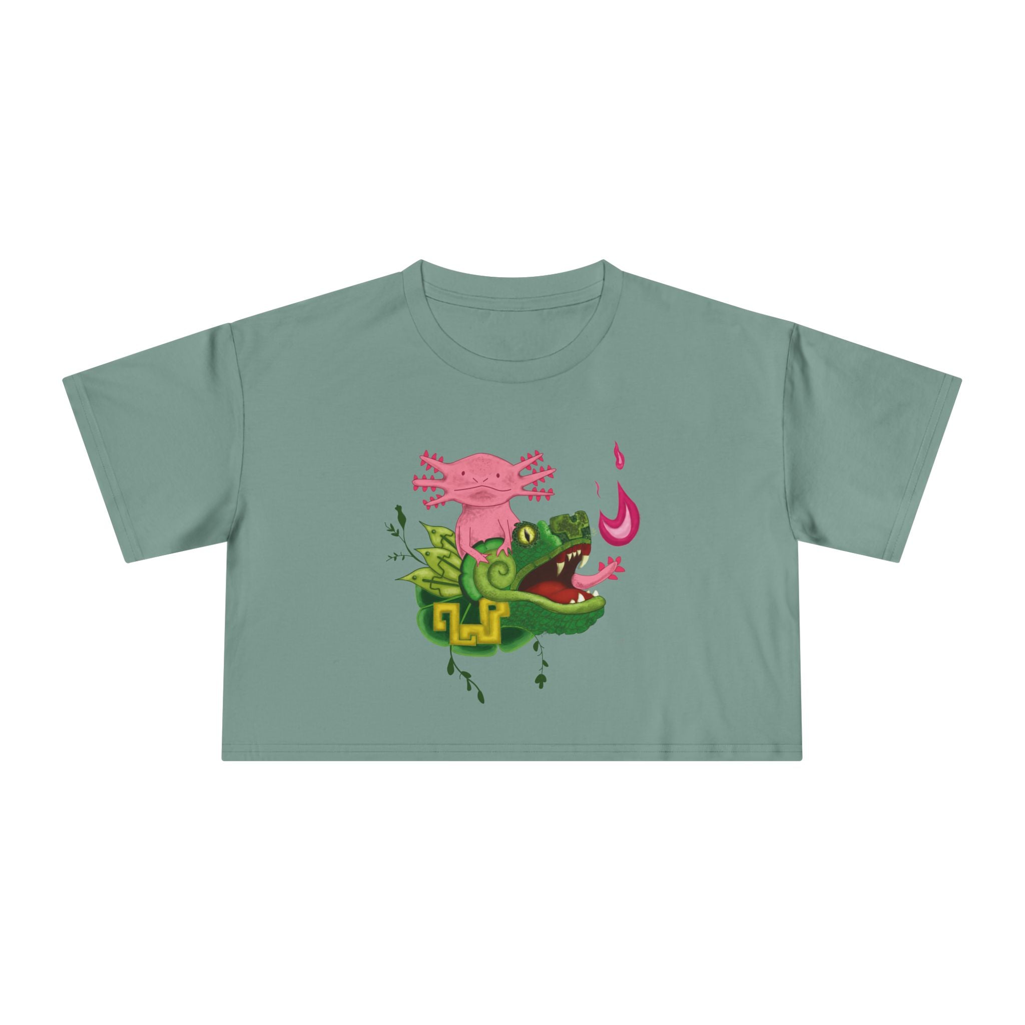 Camiseta Crop Ajolote