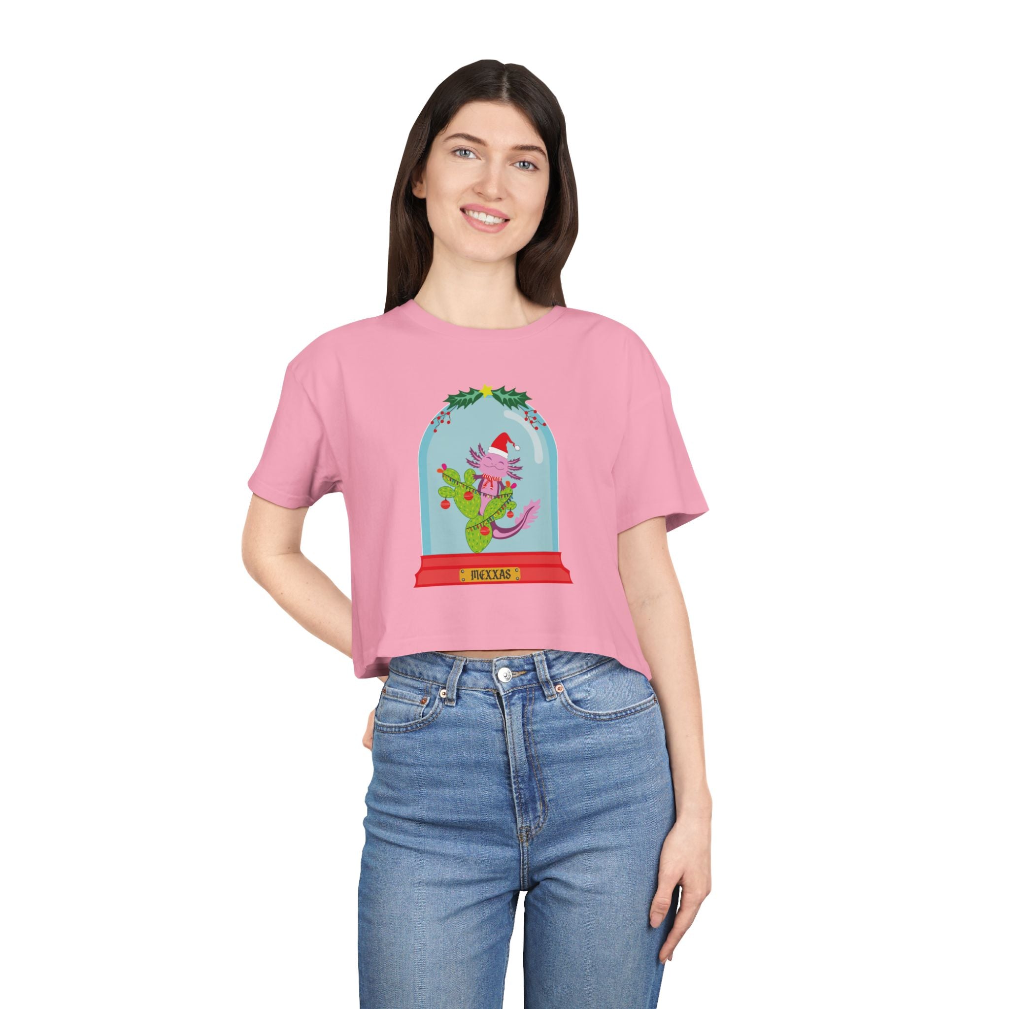 Camiseta Corta Edición Especial Ajolote Navideño