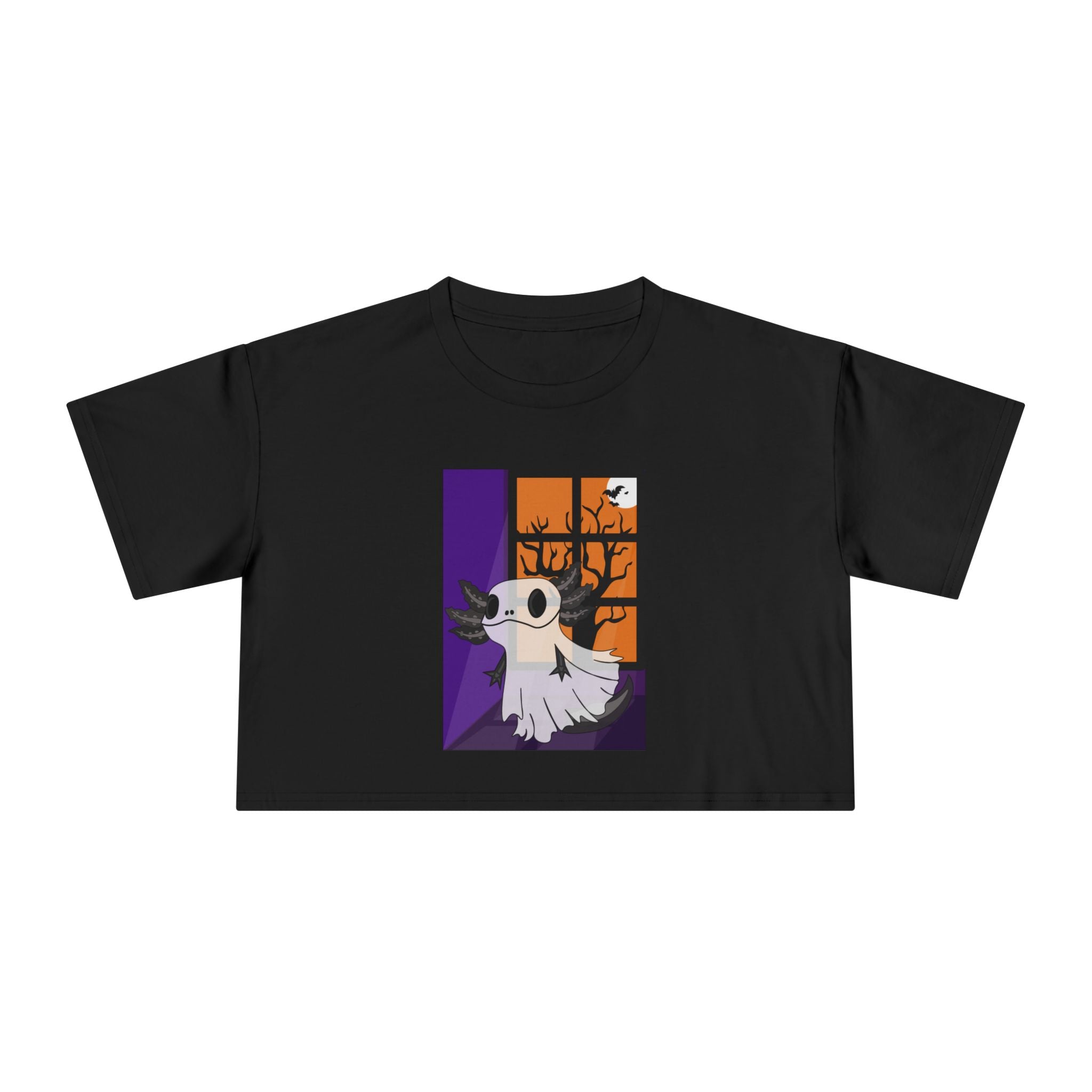 Camiseta Corta Ajolote Fantasma