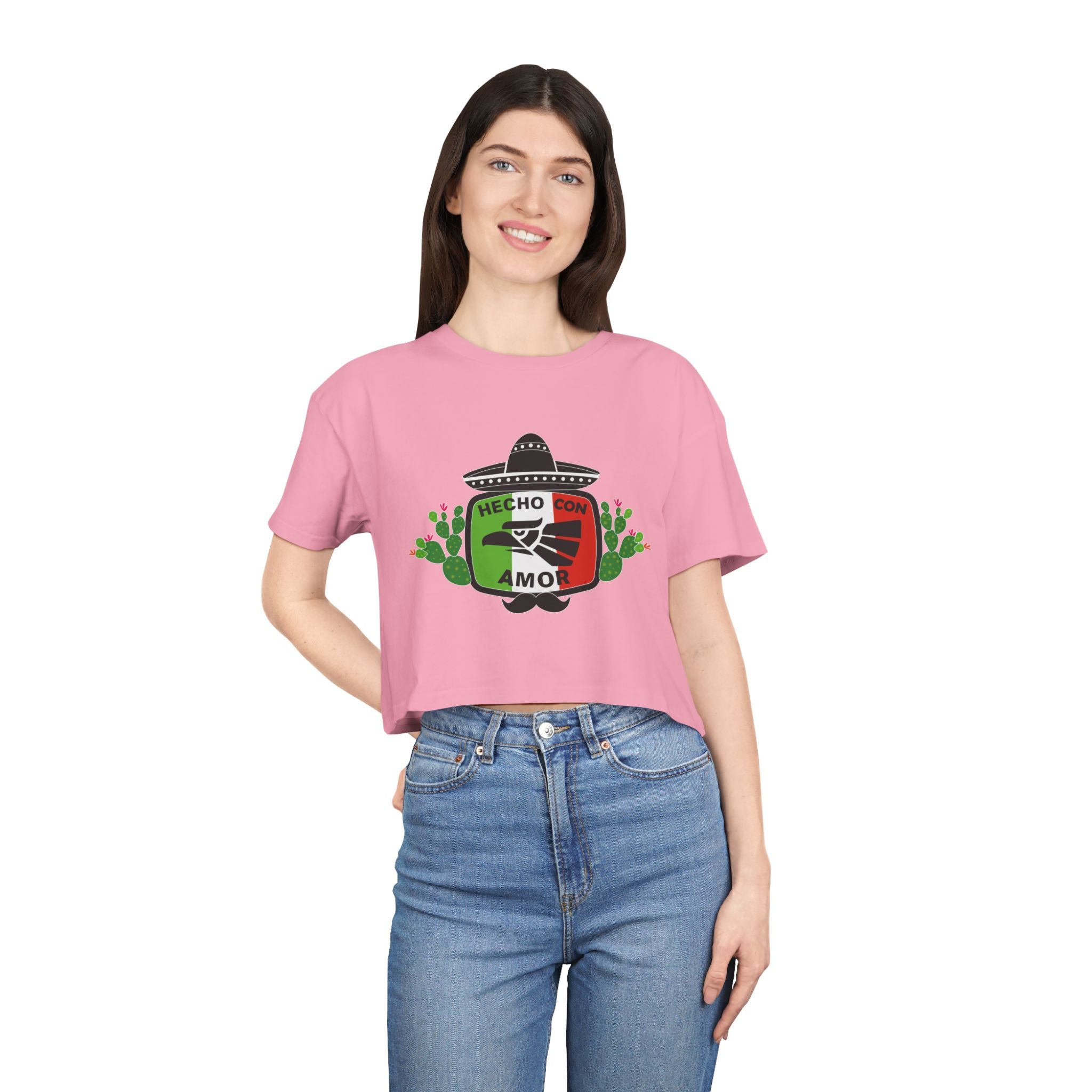 Camiseta Corta Hecho Un Amor