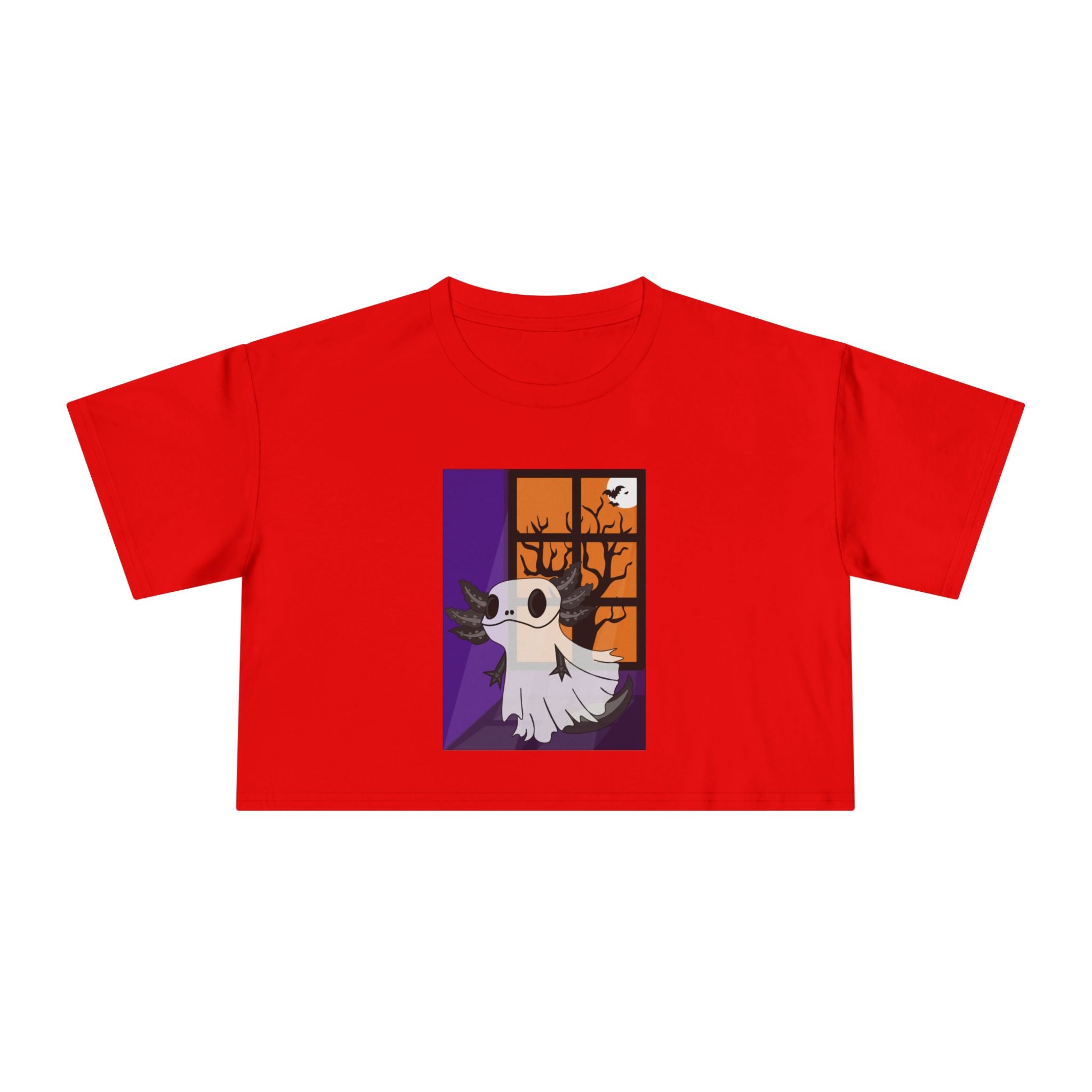 Camiseta Corta Ajolote Fantasma