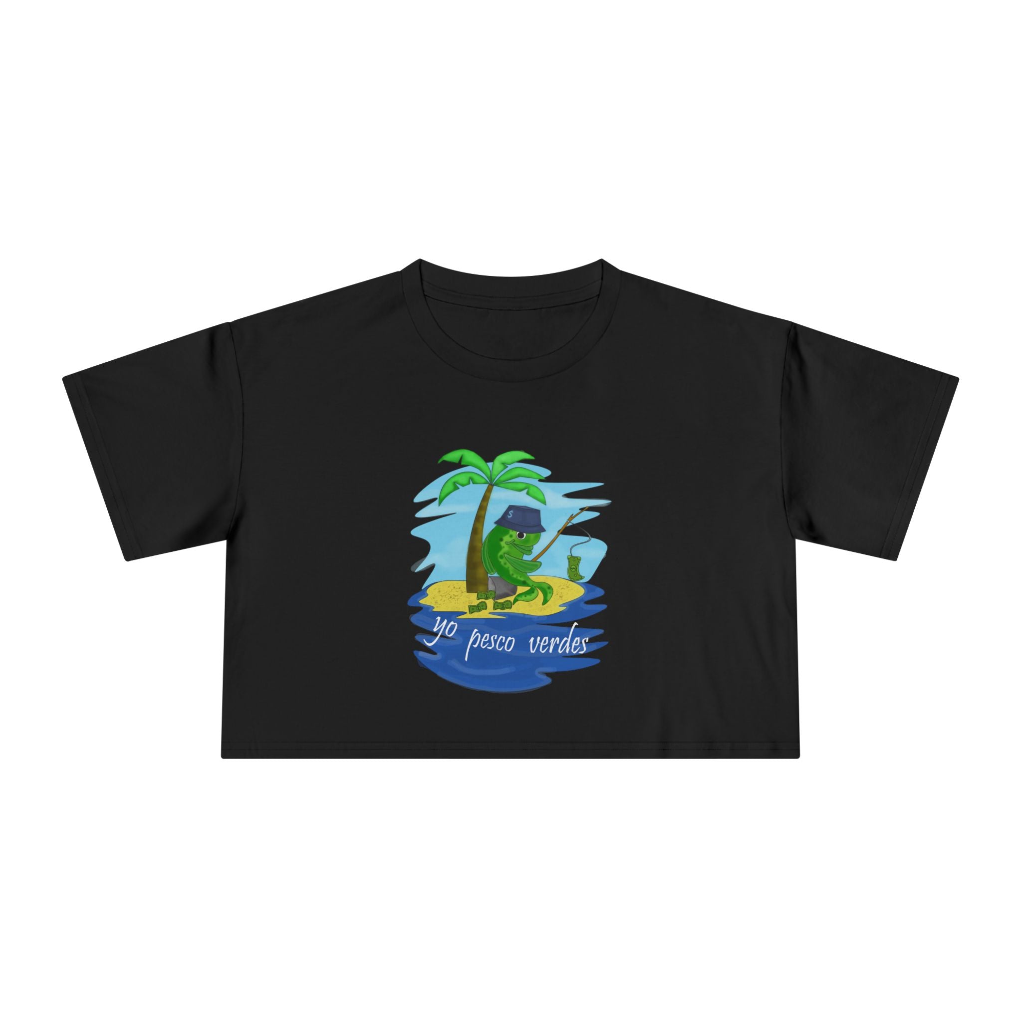 Camiseta Corta Yo Pezco Verdes