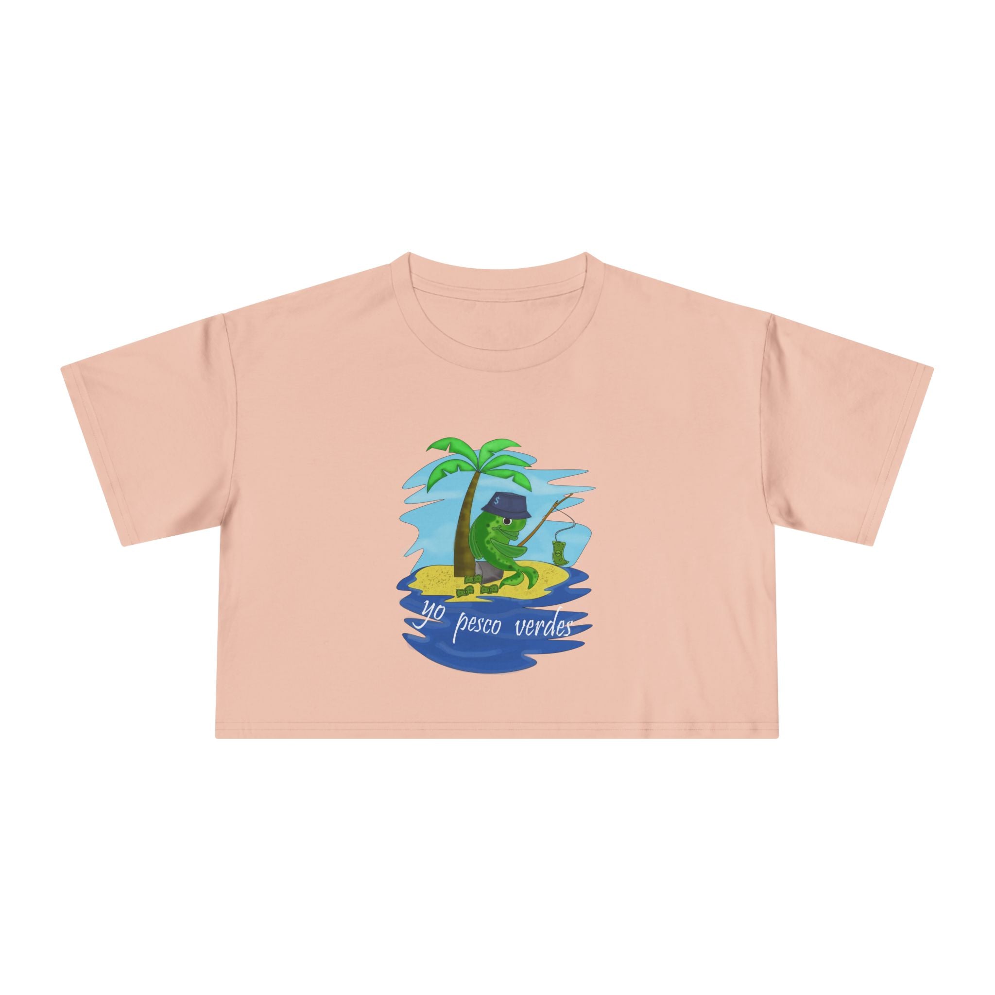 Camiseta Corta Yo Pezco Verdes