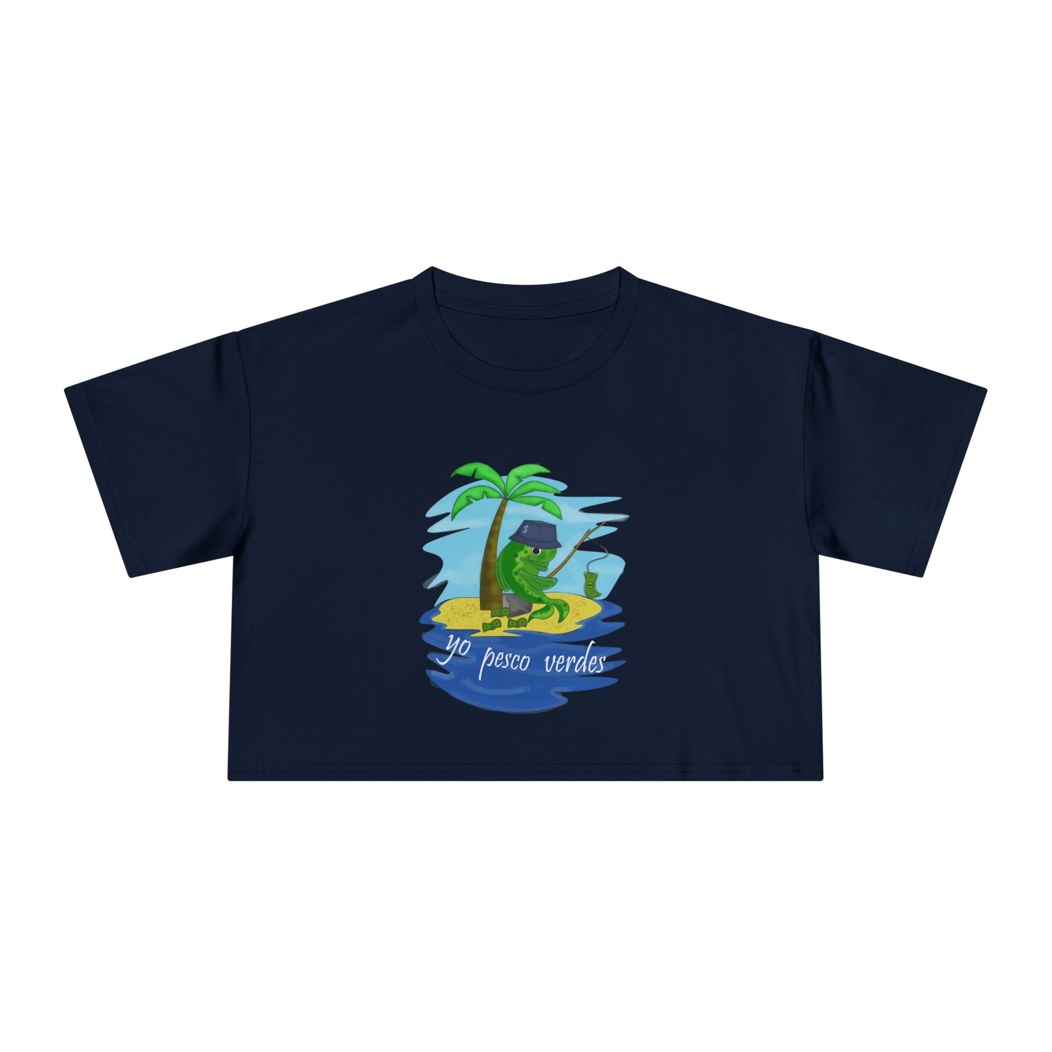 Camiseta Corta Yo Pezco Verdes