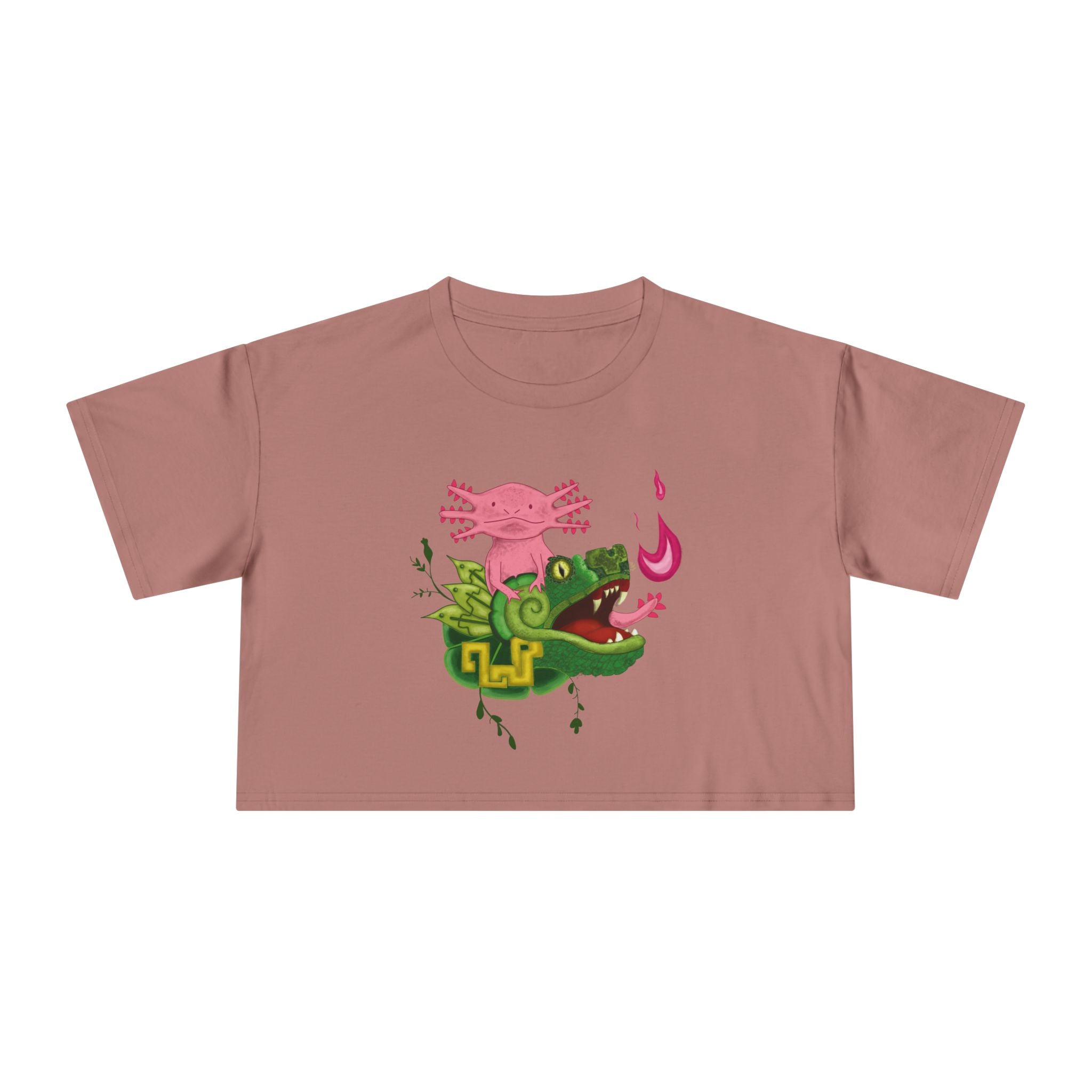 Camiseta Crop Ajolote