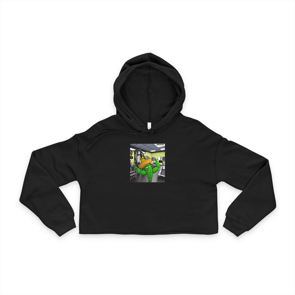 Sudadera recortada Nopal