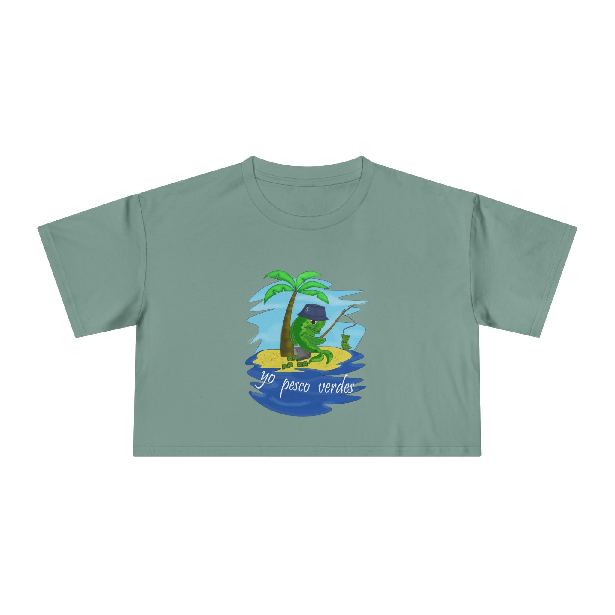 Camiseta Corta Yo Pezco Verdes