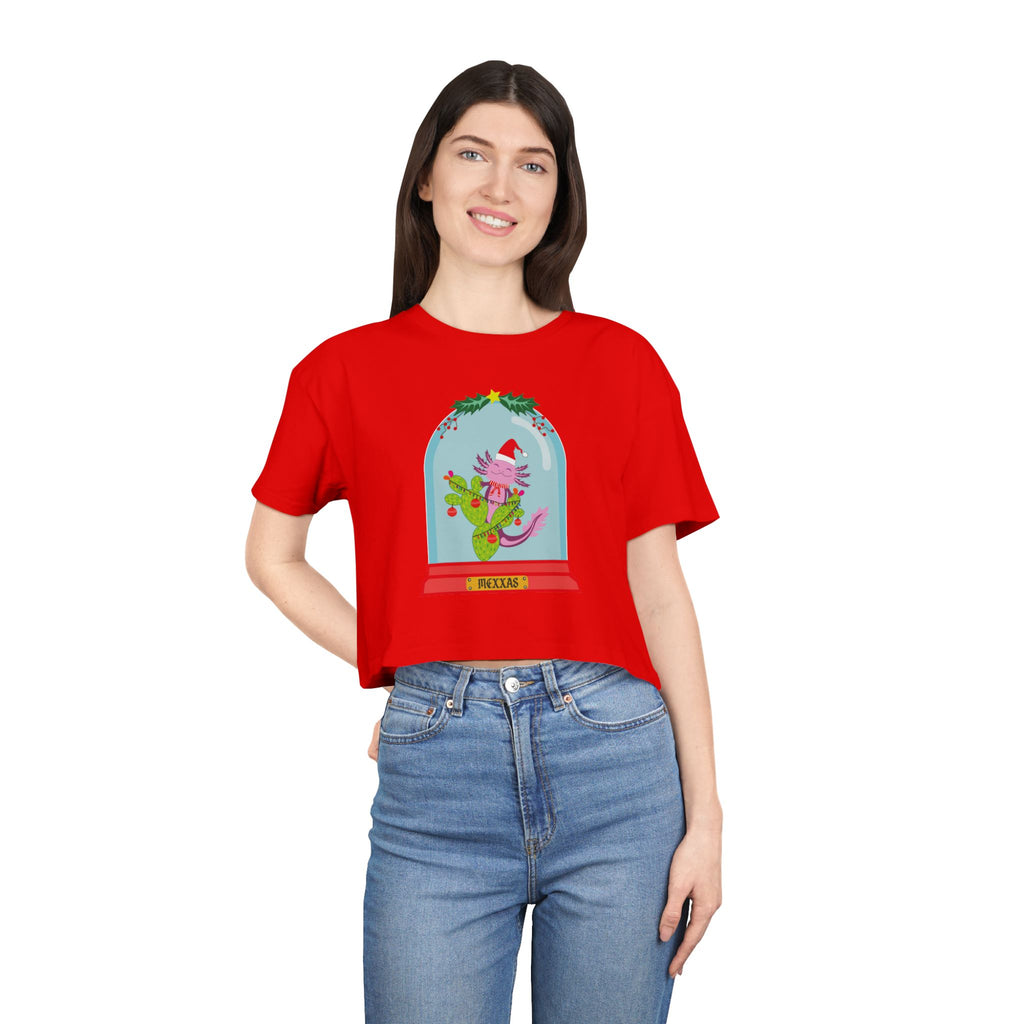 Camiseta Corta Edición Especial Ajolote Navideño